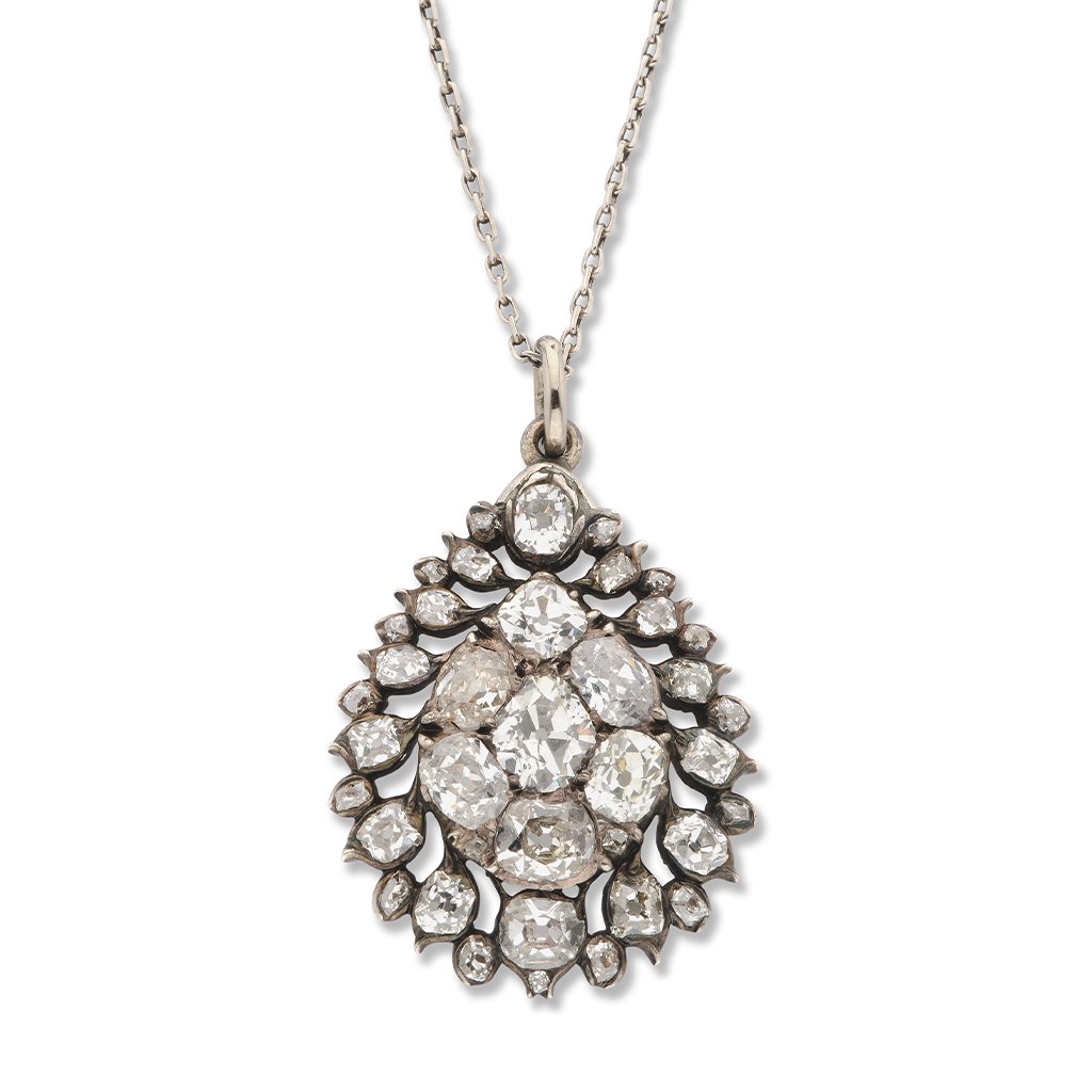 Victorian Diamond Pendant, circa 1830 — Simon Teakle